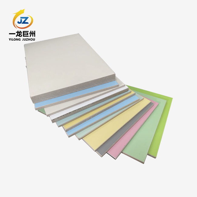 Painted calcium silicate panel